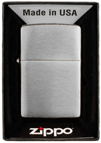 Bricheta antivant Zippo Chrome Brushed MFH