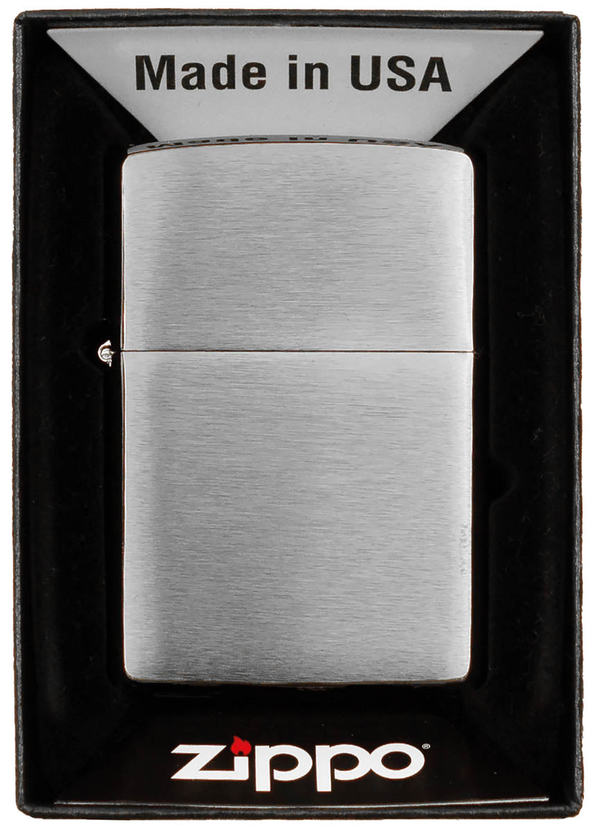 Bricheta antivant Zippo Chrome Brushed MFH