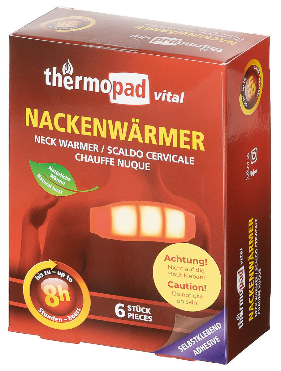 Plasturi termici Thermopad pentru gat 6 bucati MFH