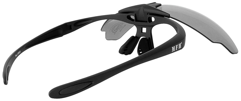 Ochelari sportivi Hawk cu 3 lentile interschimbabile MFH
