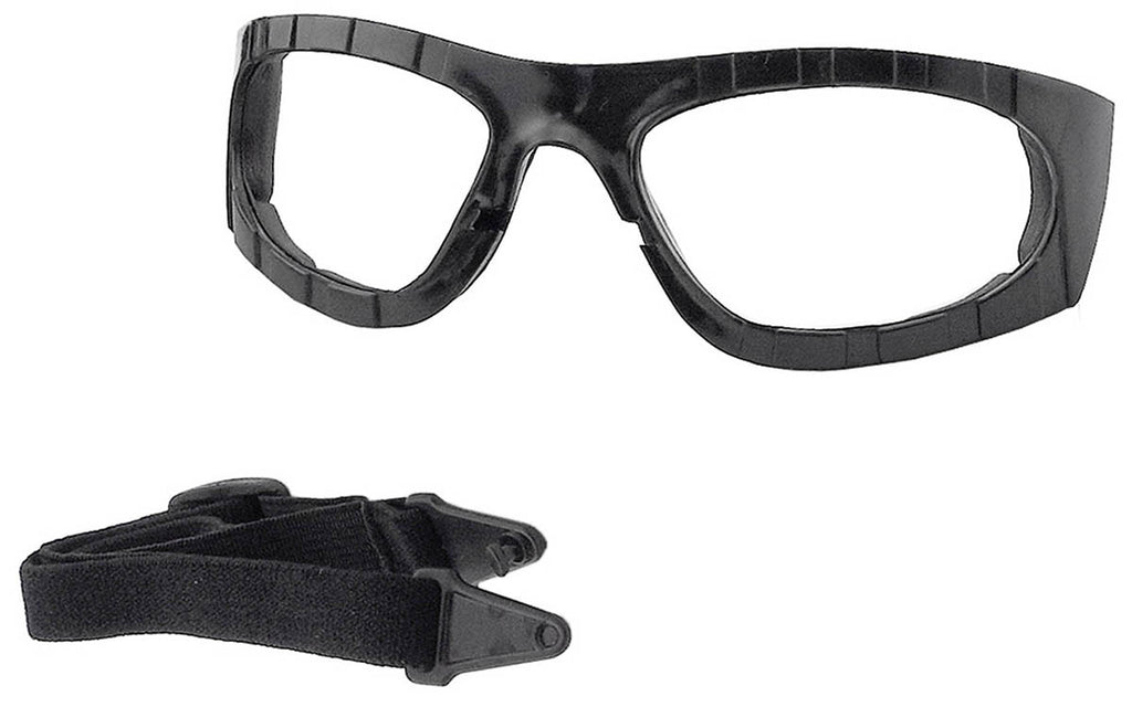 Ochelari tactici cu banda elastica KHS transparenti MFH