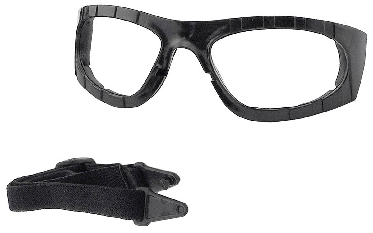 Ochelari tactici cu banda elastica KHS transparenti MFH