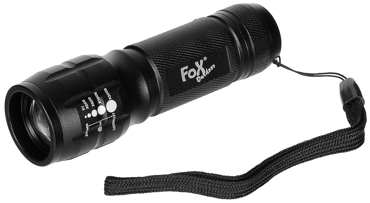 Lanterna mini LED 3W cu focus Fox Outdoor