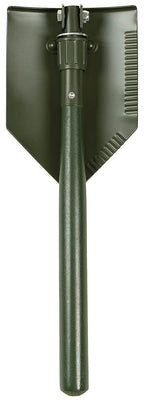 Lopata pliabila cu maner de lemn, 2 parti, OD green MFH