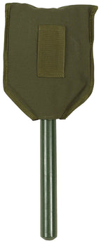 Lopata pliabila cu maner de lemn, 2 parti, OD green MFH