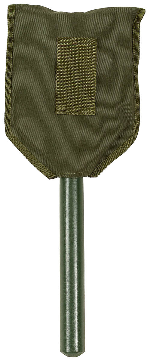 Lopata pliabila cu maner de lemn, 2 parti, OD green MFH