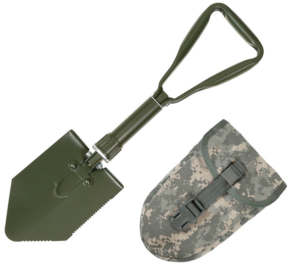 Lopata pliabila 3 parti OD Green cu husa US MFH