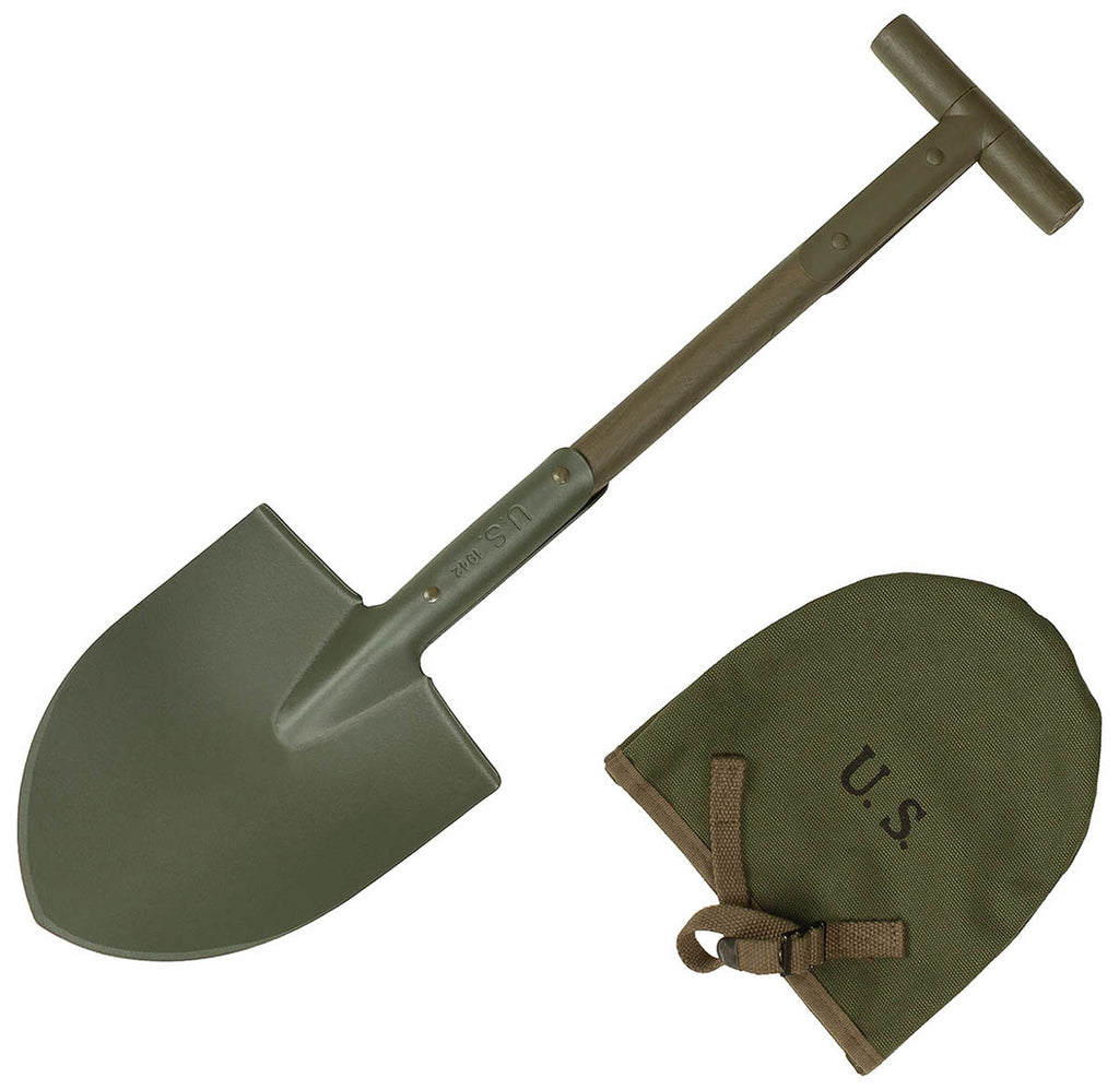 Lopata US T-Spade M10 cu husa canvas MFH