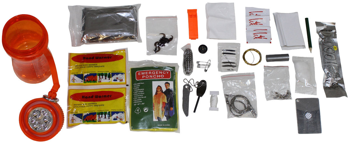 Kit de supravietuire Extreme 34 piese MFH