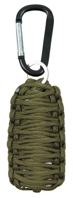 Kit de supravietuire paracord cu carabiniera MFH
