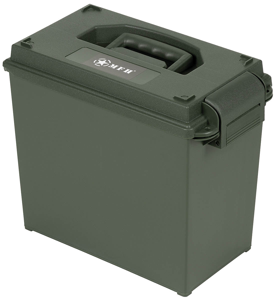 Cutie de munitie plastic cal. 50 mm mare, OD Green MFH