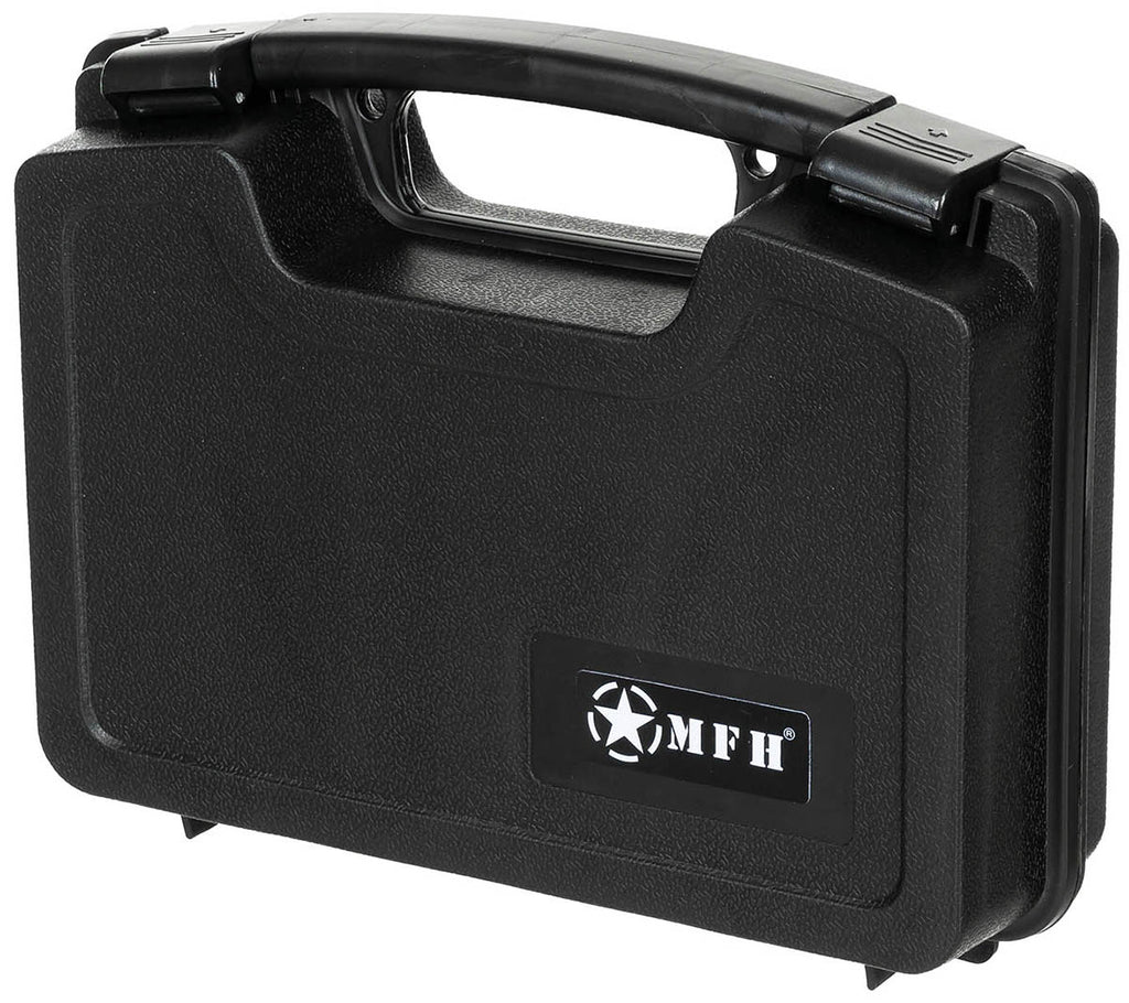 Husa rigida pentru pistol, cu incuietori si lacat MFH