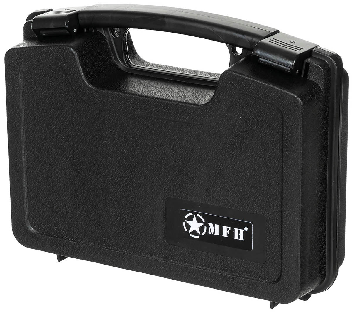 Husa rigida pentru pistol, cu incuietori si lacat MFH