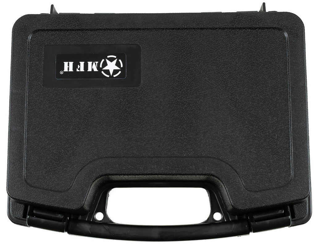 Husa rigida pentru pistol, cu incuietori si lacat MFH