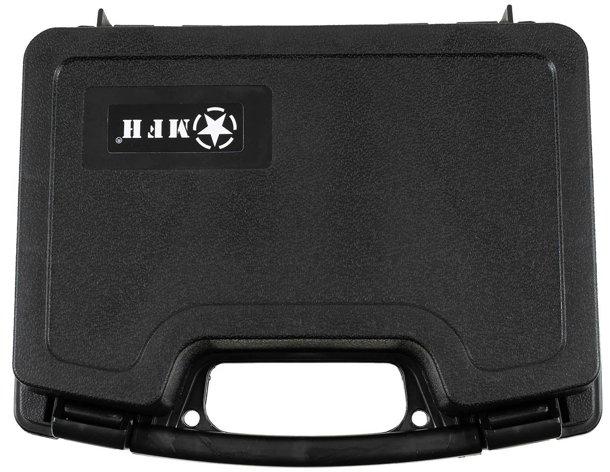 Husa rigida pentru pistol, cu incuietori si lacat MFH