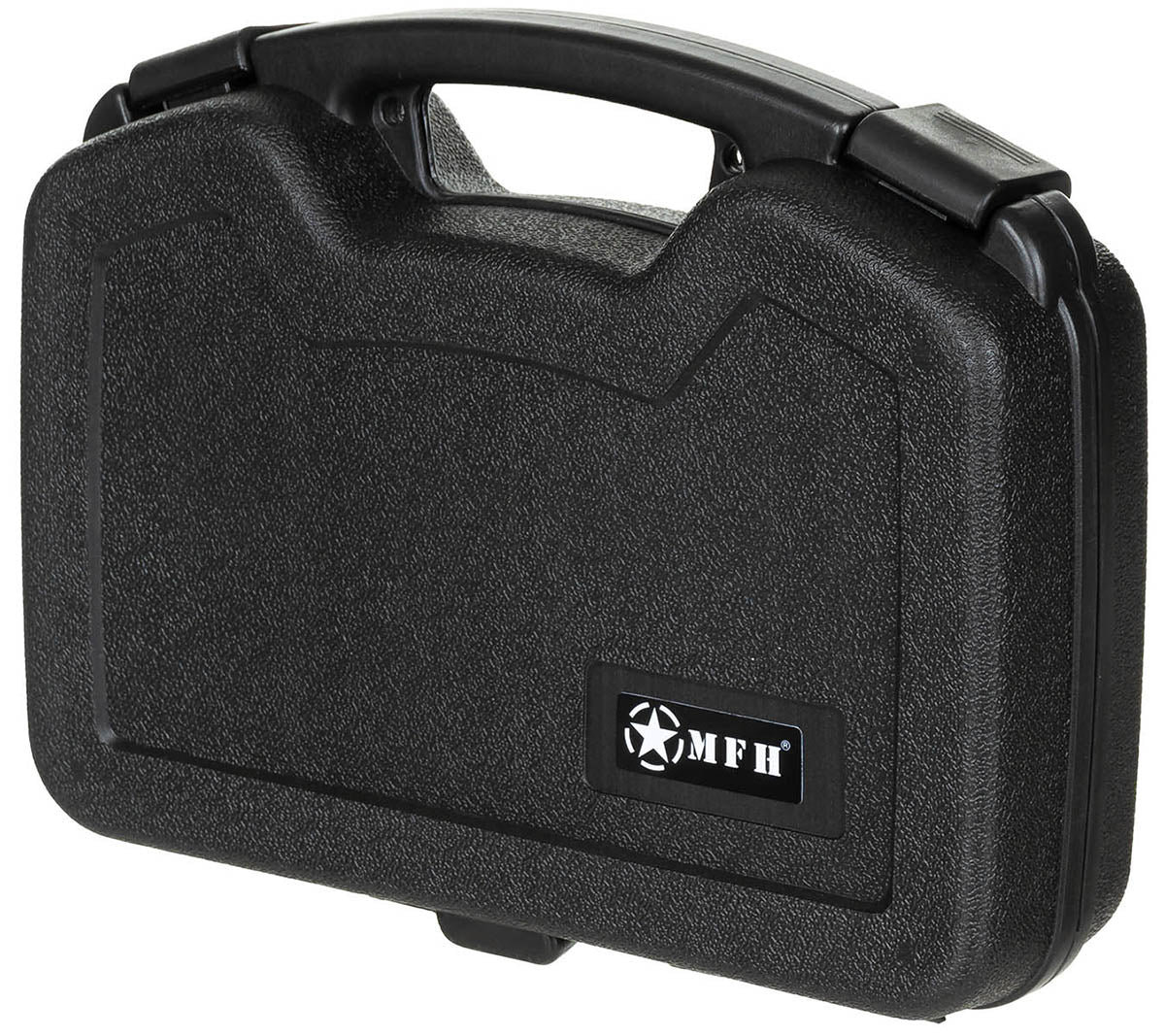 Husa rigida pistol mare din plastic, cu incuietori MFH