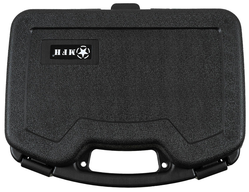 Husa rigida pistol mare din plastic, cu incuietori MFH