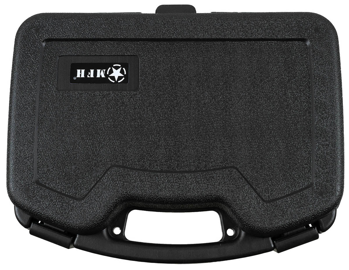 Husa rigida pistol mare din plastic, cu incuietori MFH