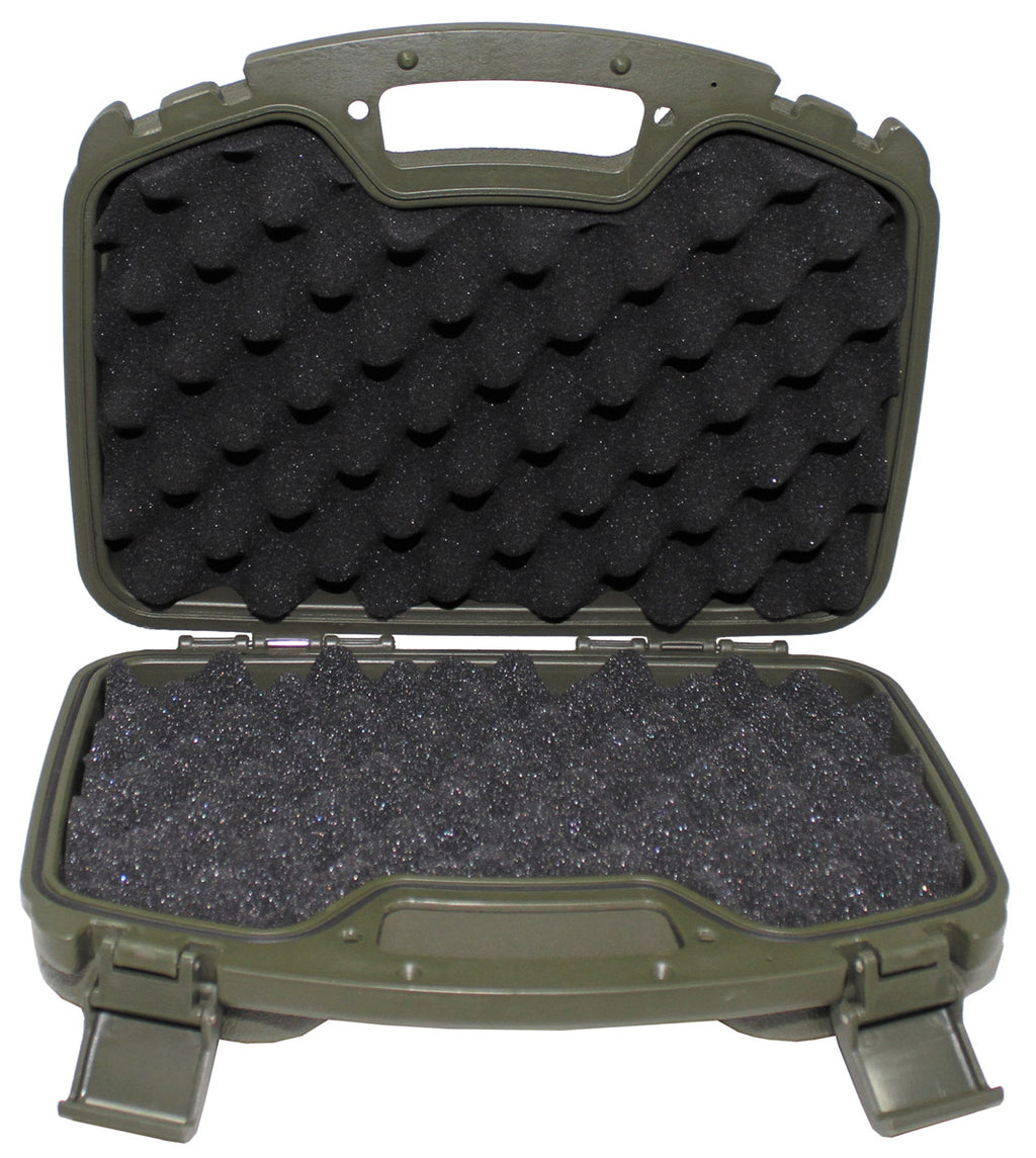 Husa rigida pistol mare din plastic, cu incuietori MFH