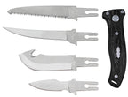 Set cutit Hunter cu 4 lame interschimbabile Fox Outdoor