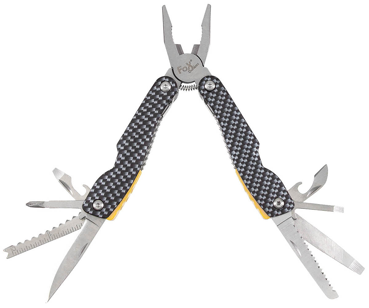 Multitool Pocket Tool Large cu maner carbon Fox Outdoor