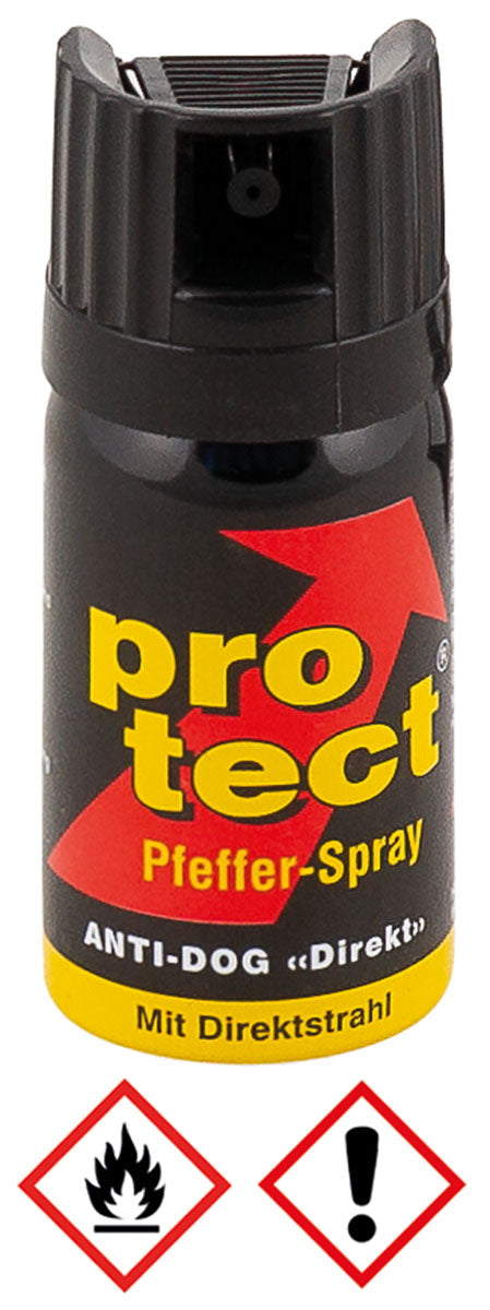 Spray cu piper MFH jet direct 40 ml autoaparare