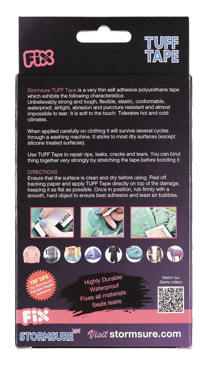Banda reparatii TUFF Tape 50 x 7.5 cm Stormsure