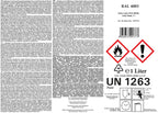 Vopsea sintetica mata NVA Green 1 l MFH