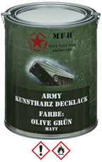 Vopsea Army Varnish Olive Green mat 1 l MFH