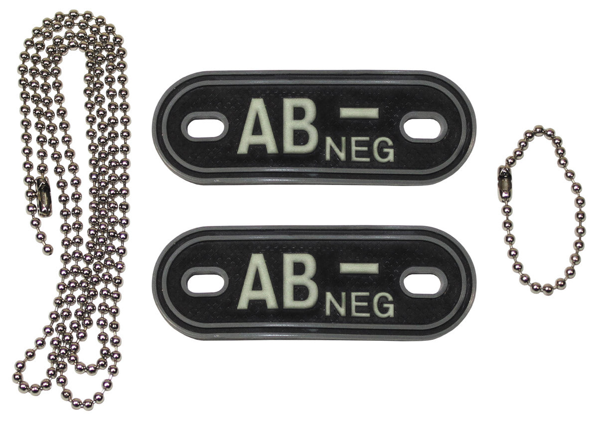 Marker grupa sanguina AB NEG fosforescent 3D MFH