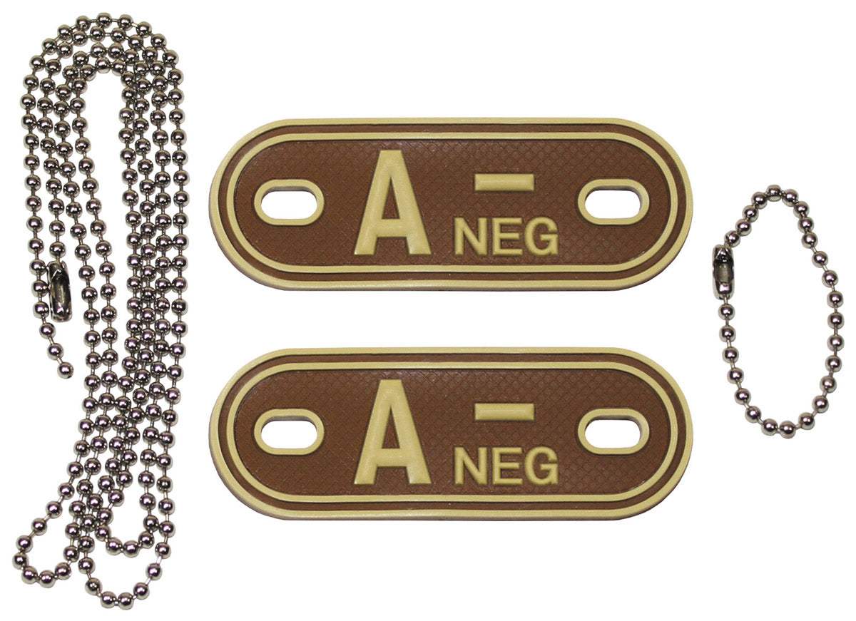 Placuta grupa sanguina A NEG 3D MFH