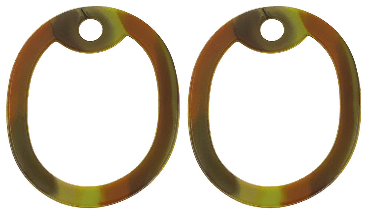 Husa silicon antizgomot placute Dog Tag camo Typ IV MFH