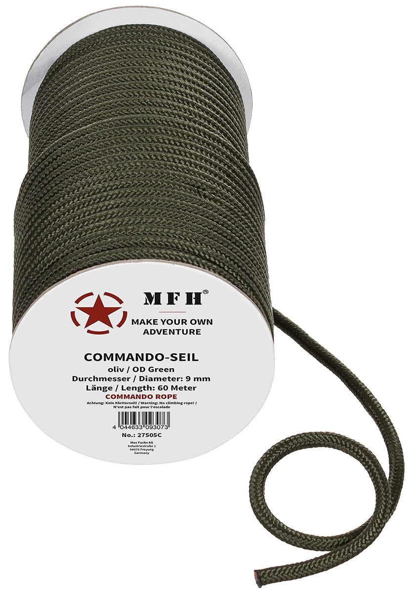 Coarda utilitara OD green 9 mm 60 m MFH