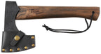 Topor Viking cu coada din lemn si teaca piele Fox Outdoor