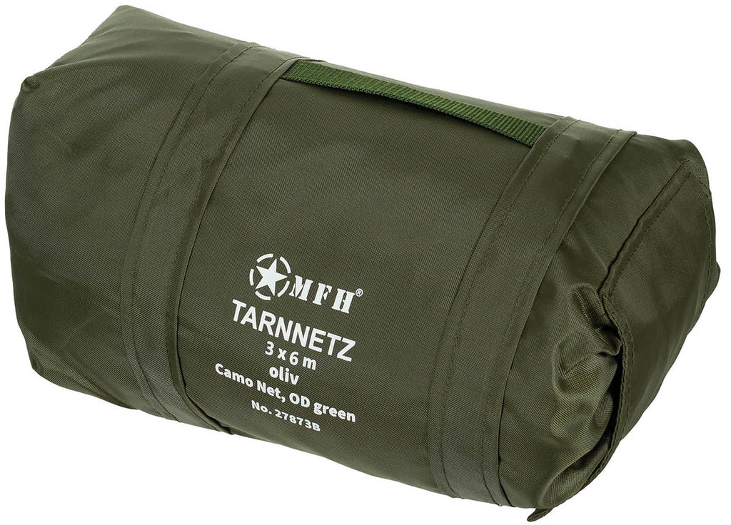 Plasa de camuflaj 3 x 6 m verde oliv MFH