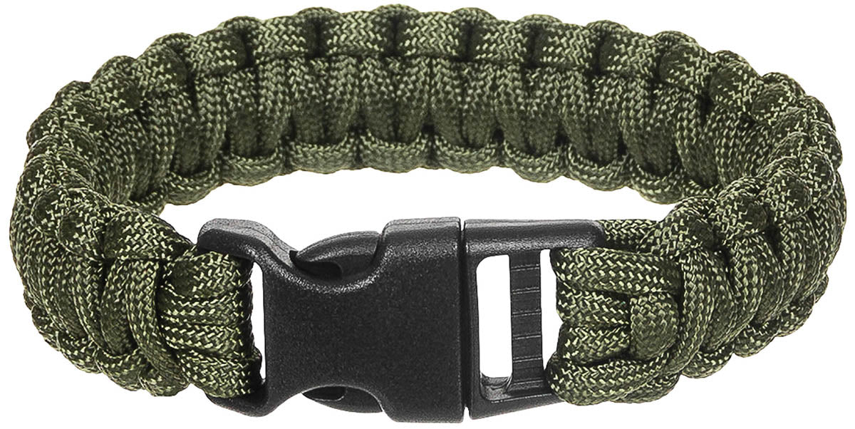 Bratara paracord OD-green MFH