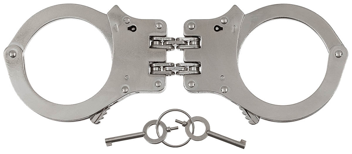 Catuse din otel cu lant dublu si double-lock MFH