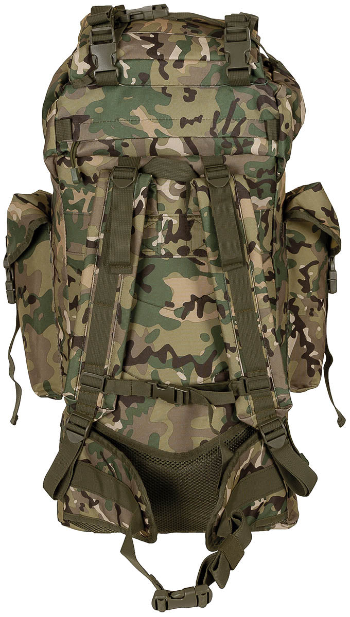 Rucsac tactic MOLLE 65L cu tija de aluminiu MFH