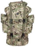 Rucsac militar BW Combat 65L cu bara aluminiu MFH