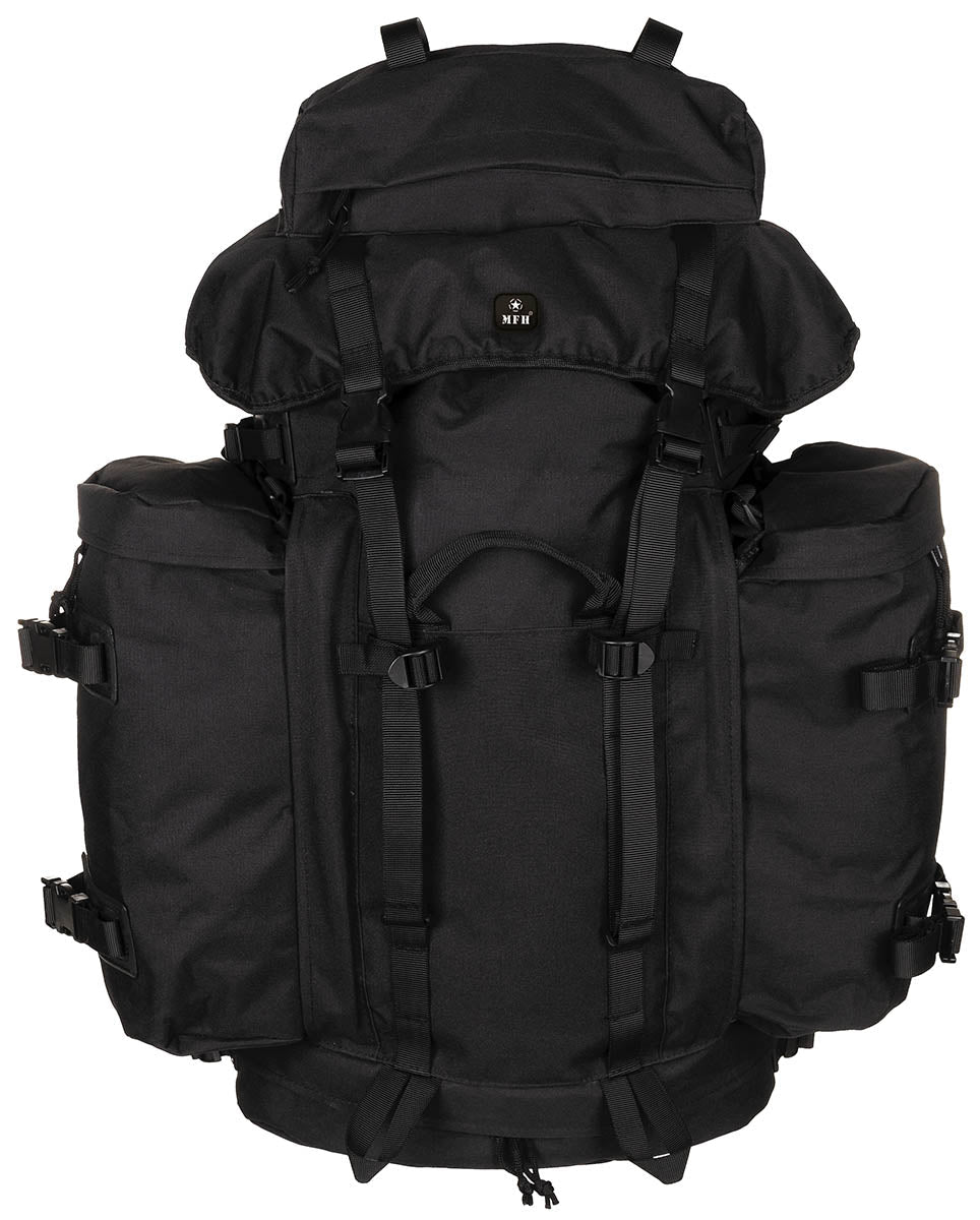 Rucsac Mountain BW MFH 80L cu genti laterale detasabile
