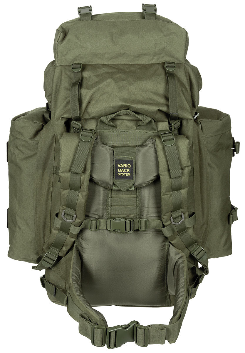 Rucsac Mountain BW MFH 80L cu genti laterale detasabile