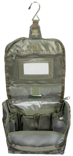 Trusa de igiena BW Washbag flecktarn Cordura MFH