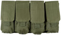 Port-incarcator MOLLE cu 4 compartimente MFH OD Green