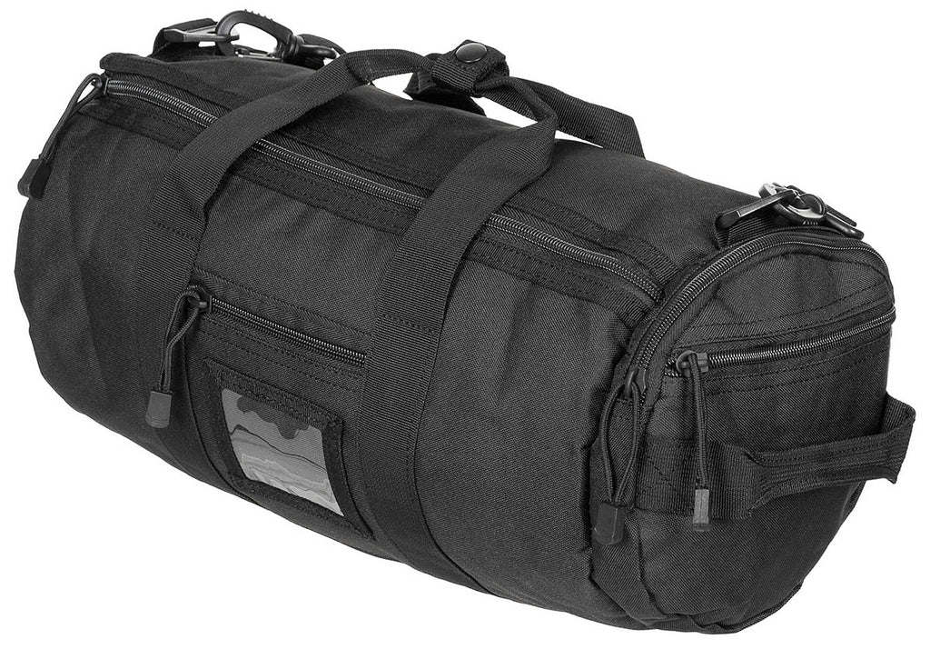 Geanta de transport rotunda MOLLE, neagra MFH
