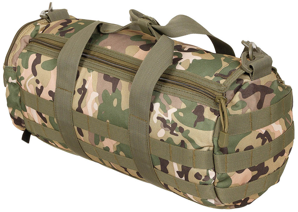Geanta de transport rotunda MOLLE, operation-camo MFH