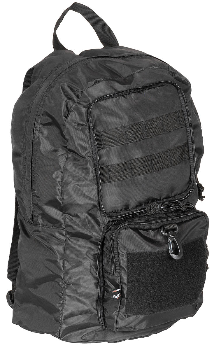 Rucsac pliabil negru 30L Fox Outdoor