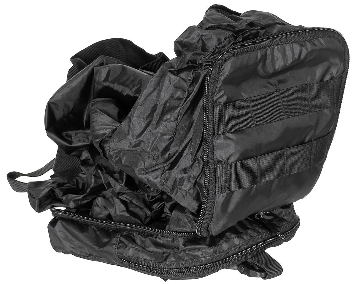 Rucsac pliabil negru 30L Fox Outdoor