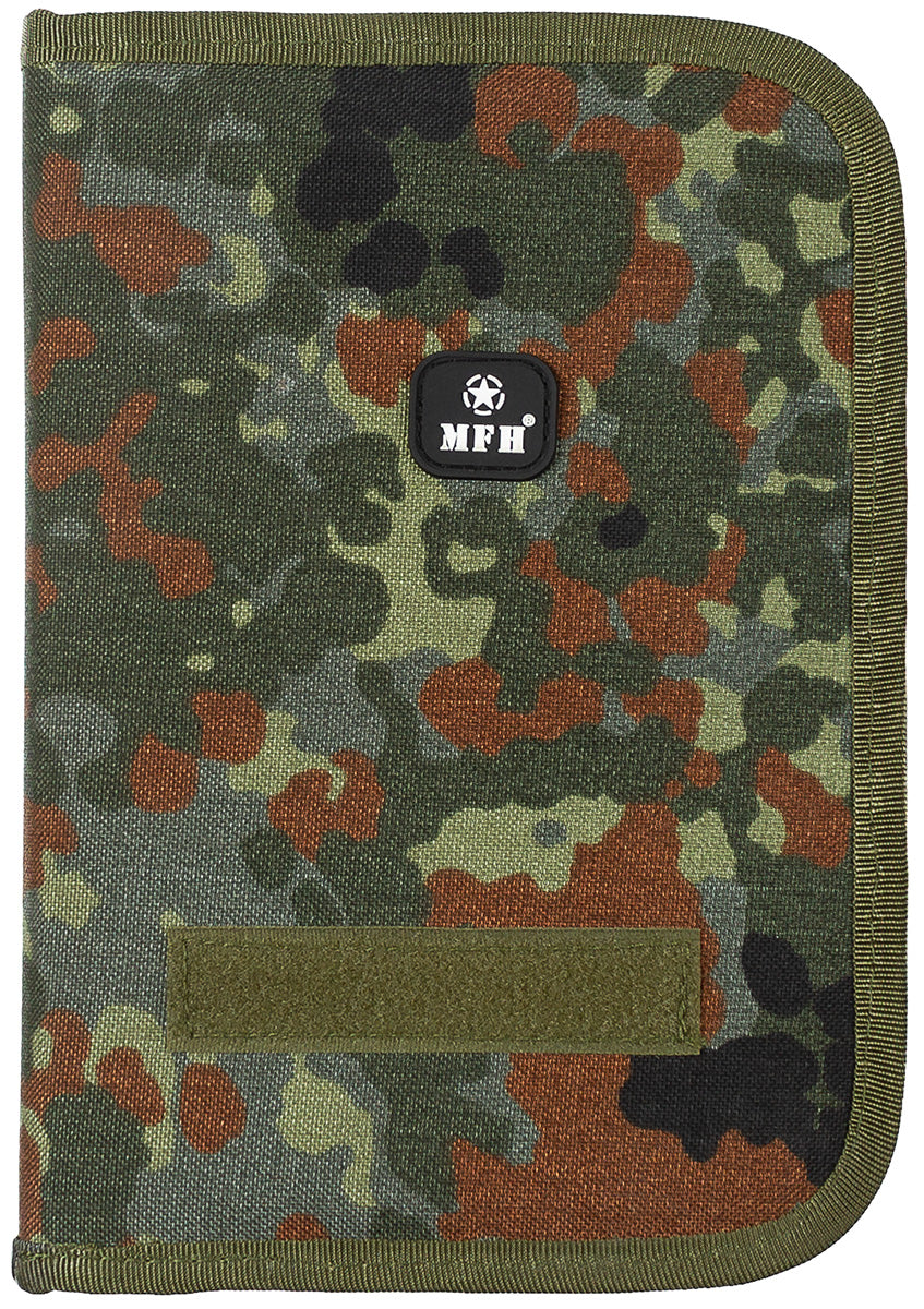 Husa port-documente A5 flecktarn Cordura MFH