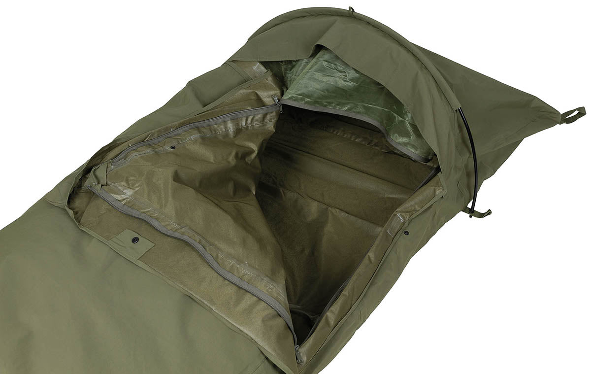 Sac bivuac Hooped Bivy MFH OD green cu arc