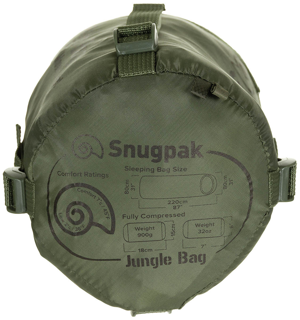Sac de dormit Jungle Bag Snugpak cu plasa anti-tantari